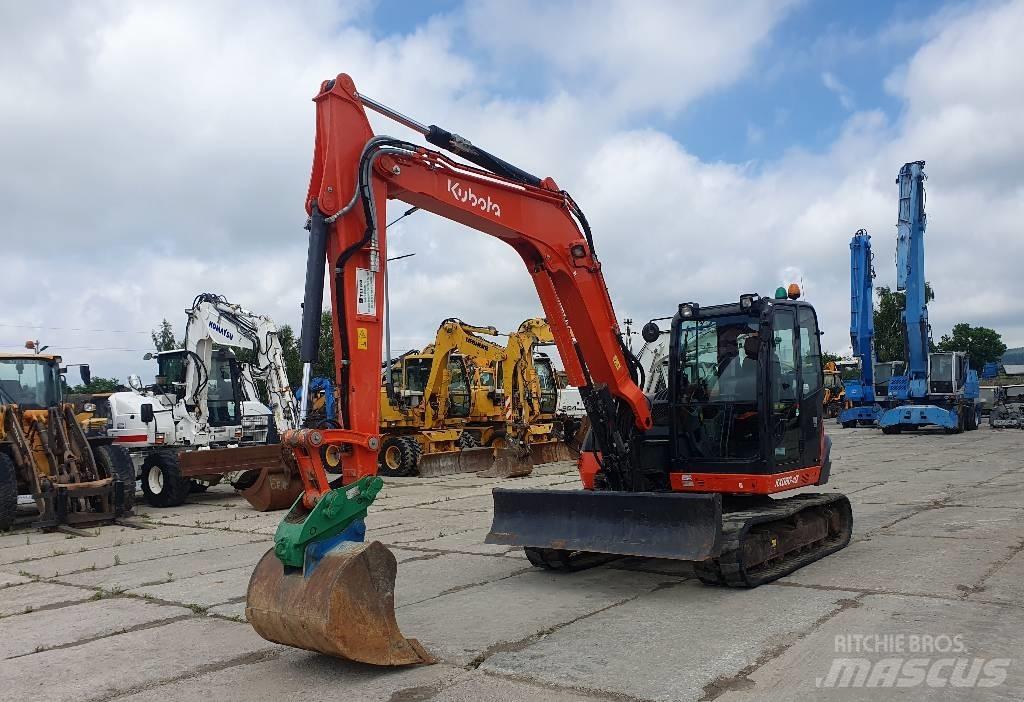 Kubota KX 080-4a Vidēja lieluma ekskavatori 7 t - 12 t