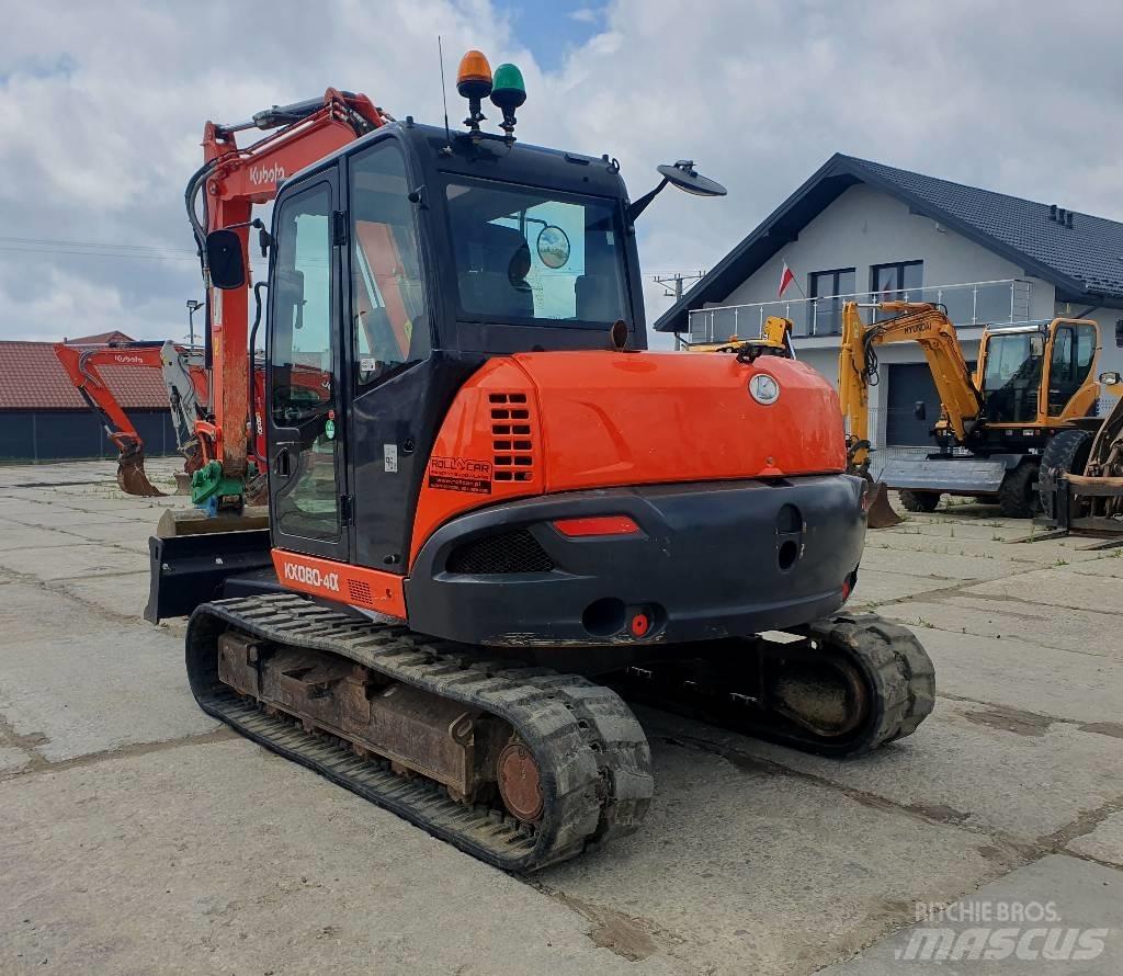 Kubota KX 080-4a Vidēja lieluma ekskavatori 7 t - 12 t