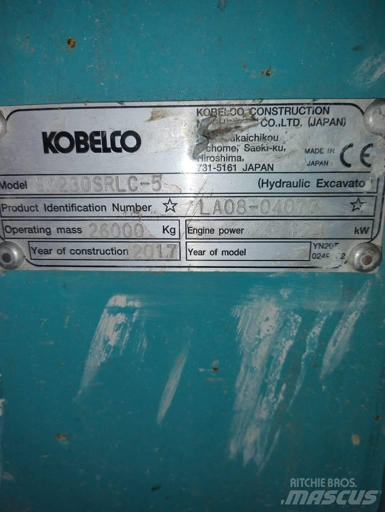 Kobelco 230 SR LC V Kāpurķēžu ekskavatori
