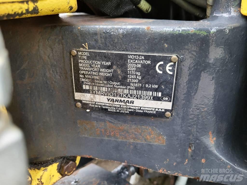 Yanmar VIO12 Mini ekskavatori < 7 t