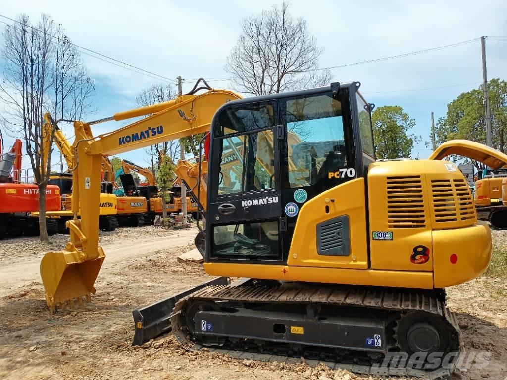 Komatsu PC 70 Vidēja lieluma ekskavatori 7 t - 12 t
