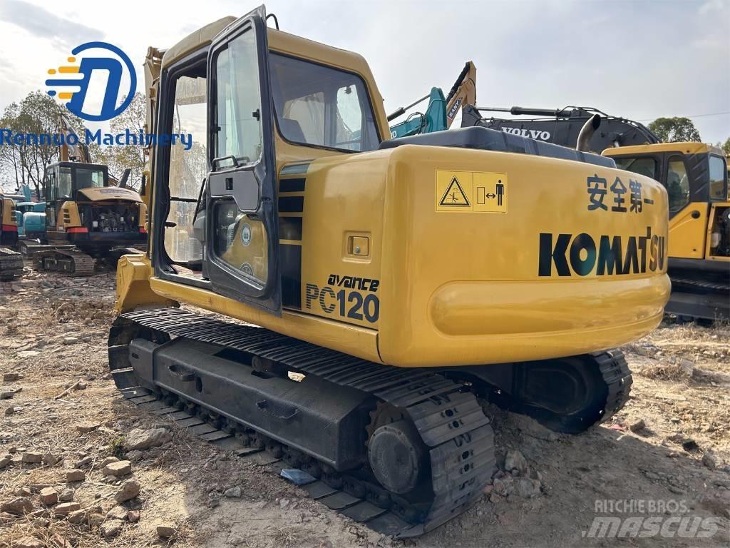 Komatsu PC 120 Kāpurķēžu ekskavatori