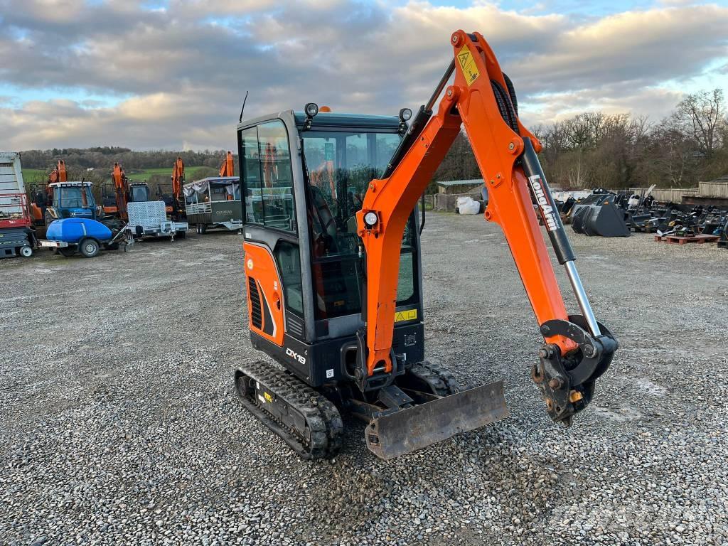 Doosan DX 19 Mini ekskavatori < 7 t