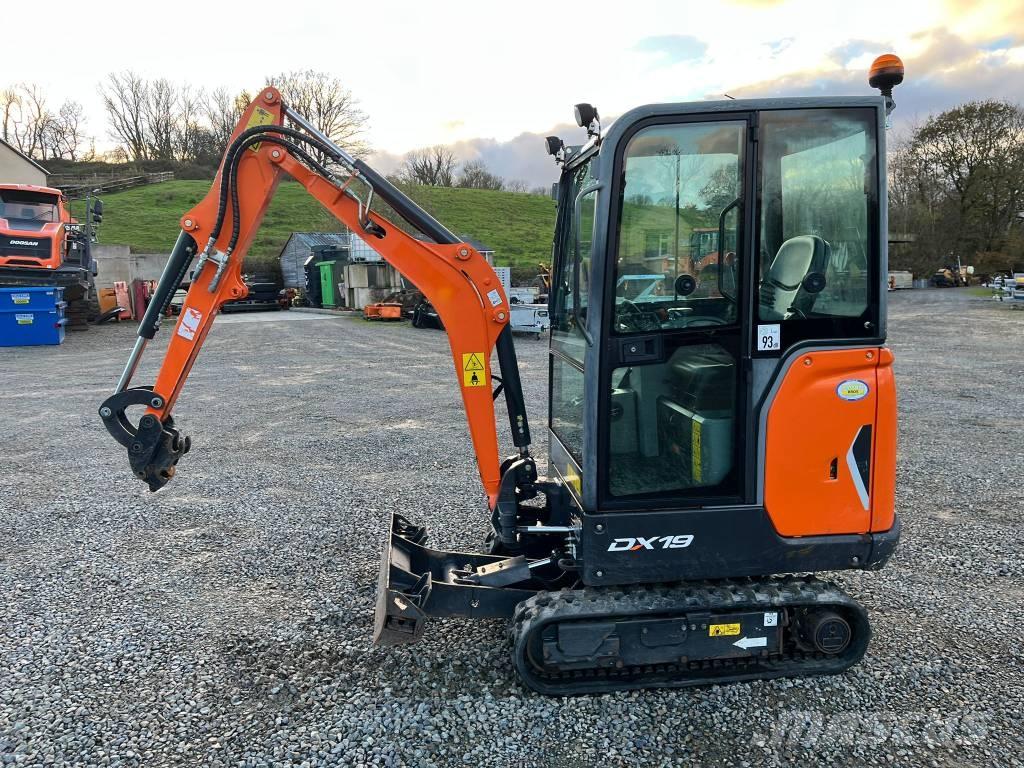 Doosan DX 19 Mini ekskavatori < 7 t