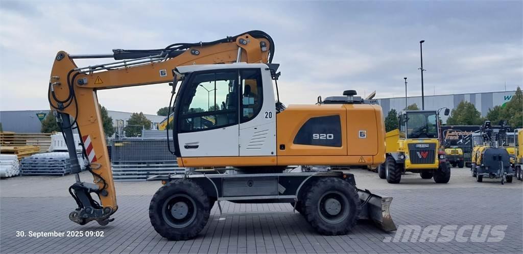 Liebherr A920 Ekskavatori uz riteņiem