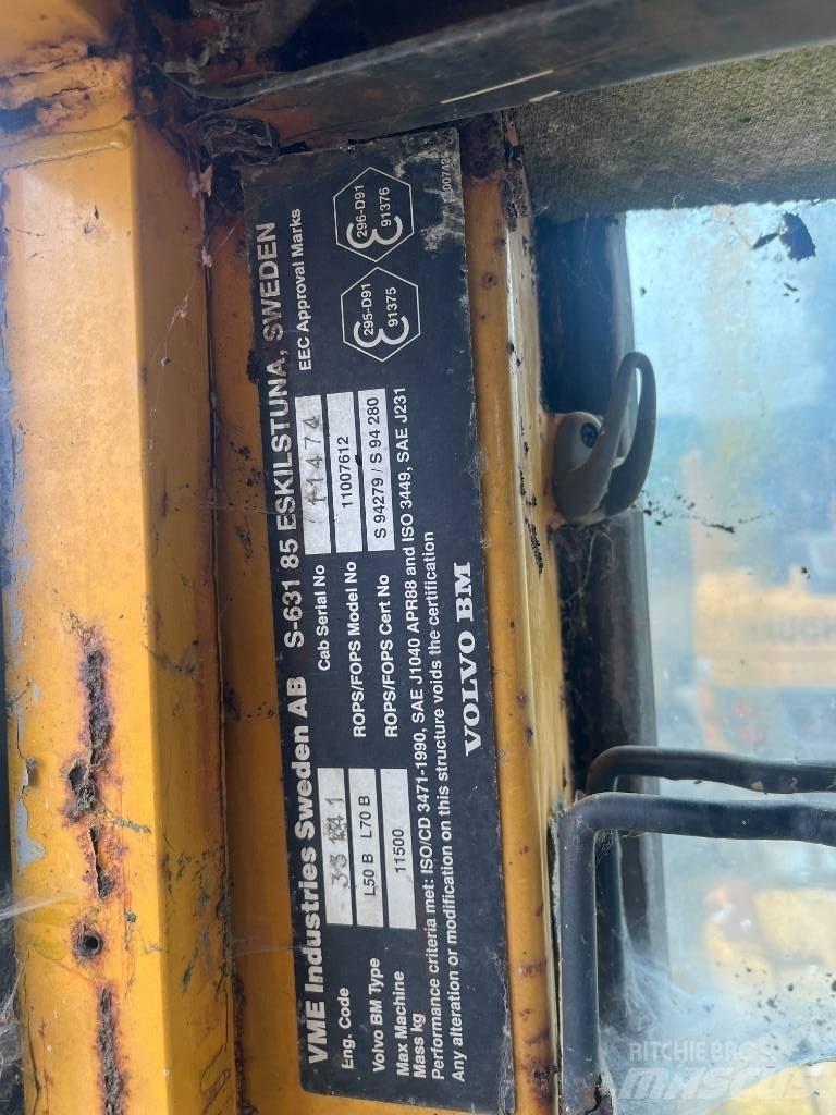 Volvo L 70 B Iekrāvēji uz riteņiem