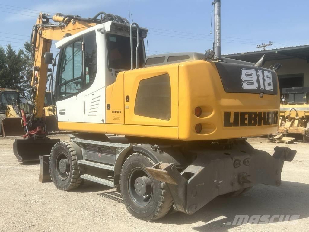 Liebherr 918 Ekskavatori uz riteņiem