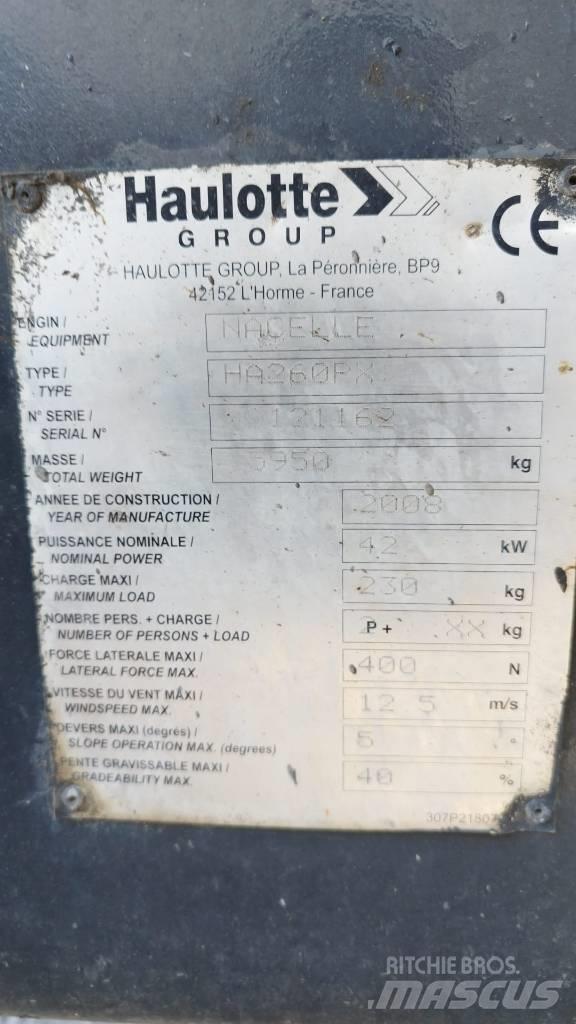 Haulotte HA 260 PX Strēles pacēlāji