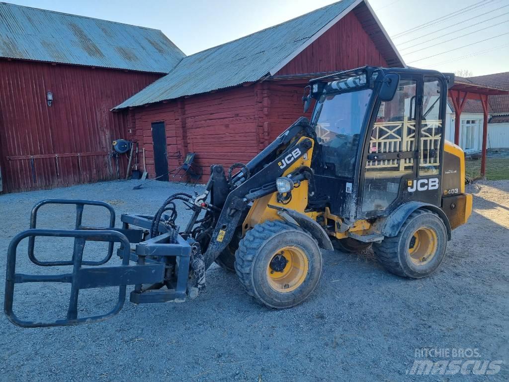 JCB 403 Lietoti riteņu kompaktiekrāvēji