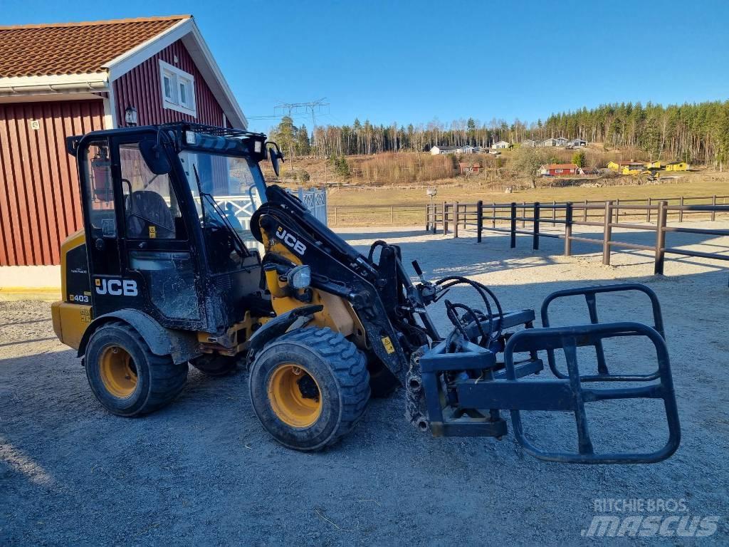 JCB 403 Lietoti riteņu kompaktiekrāvēji