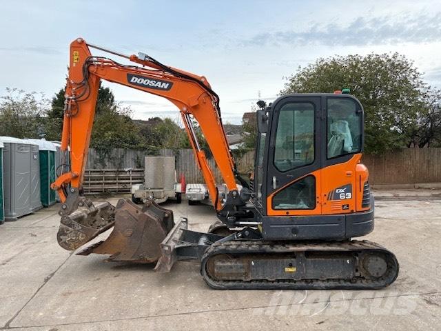 Doosan DX 63-3 Mini ekskavatori < 7 t