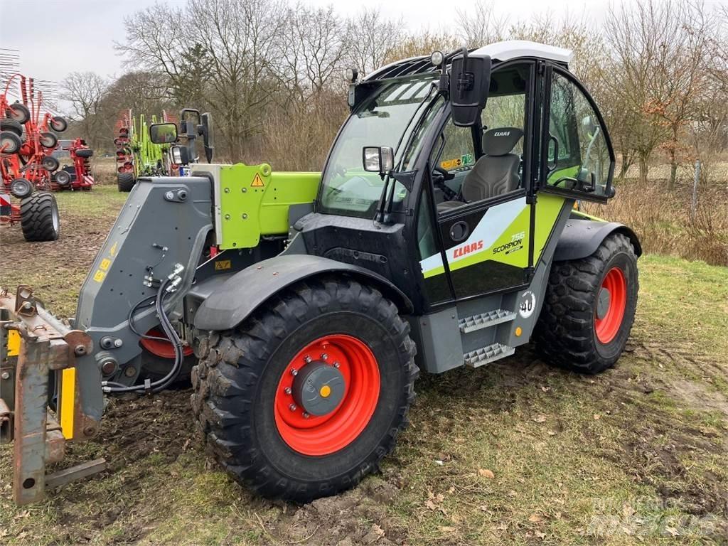 CLAAS SCORPION 756 Teleskopiskie manipulatori