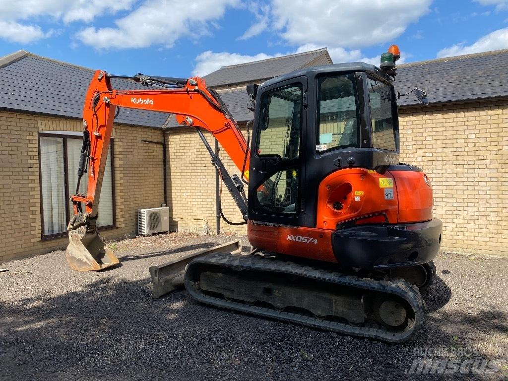 Kubota Kx057 Mini ekskavatori < 7 t