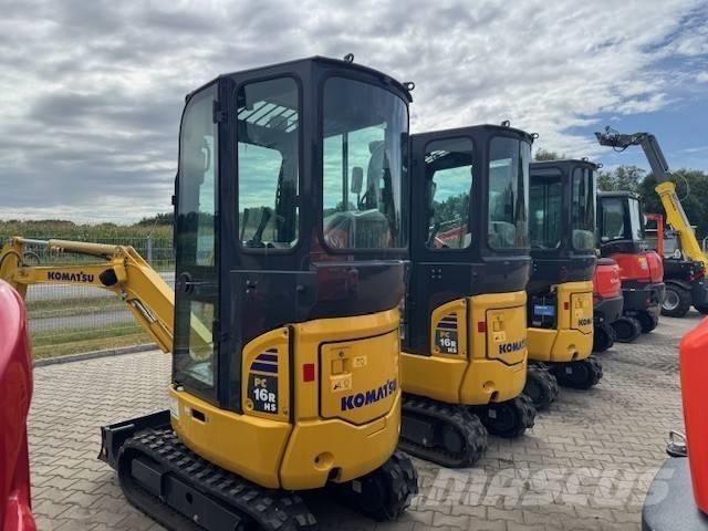 Komatsu PC 16 Mini ekskavatori < 7 t
