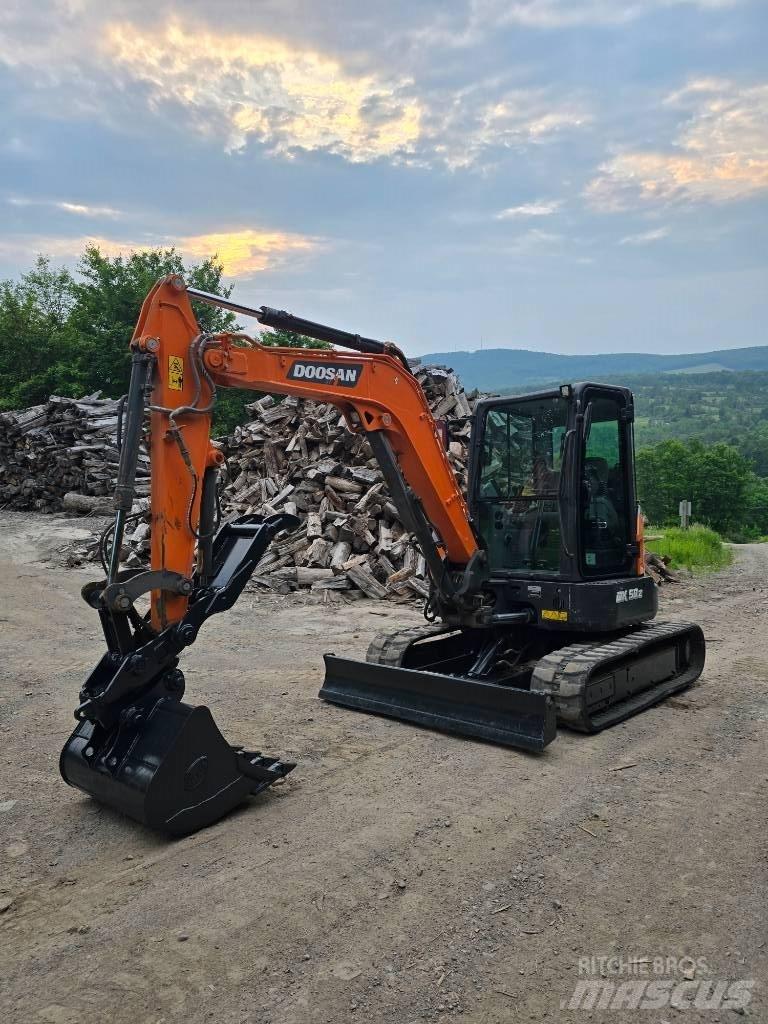Doosan DX 50 Z Mini ekskavatori < 7 t