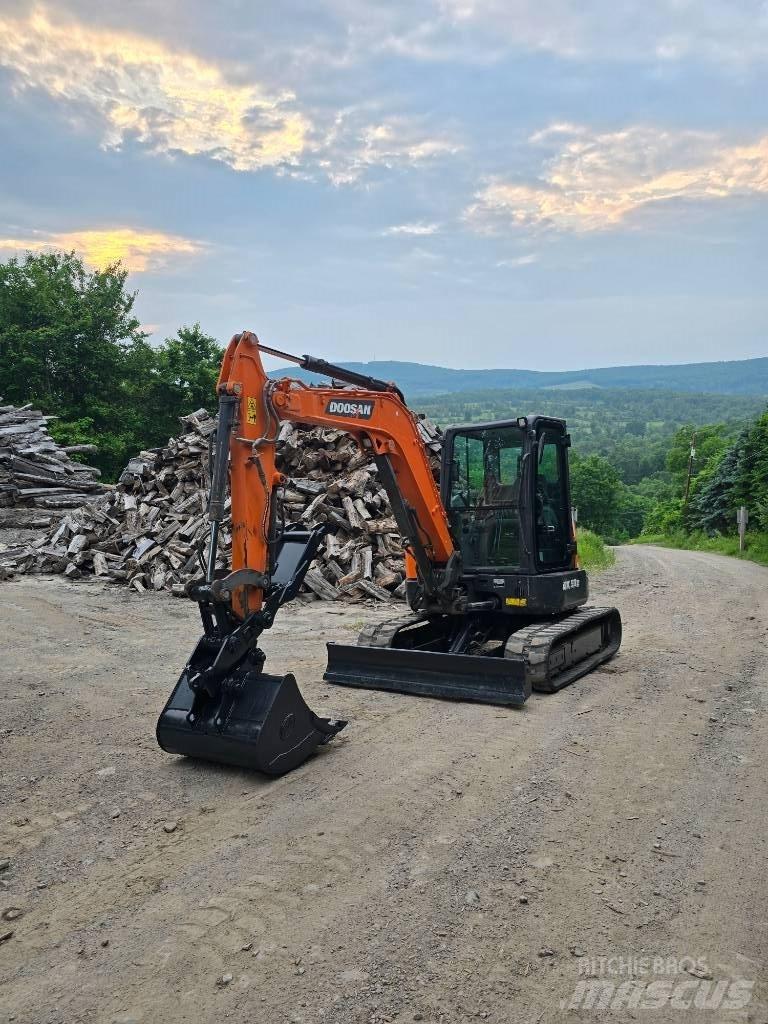 Doosan DX 50 Z Mini ekskavatori < 7 t