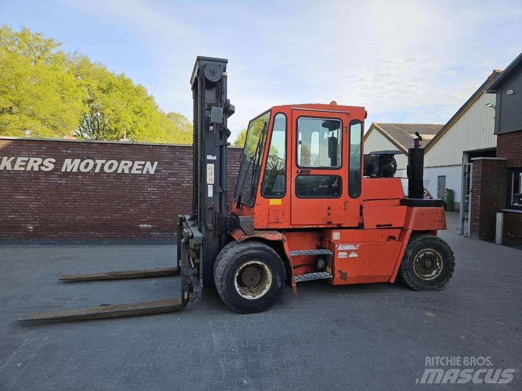 Kalmar DC 8-600 Tehnika ar dīzeļa dzinēju
