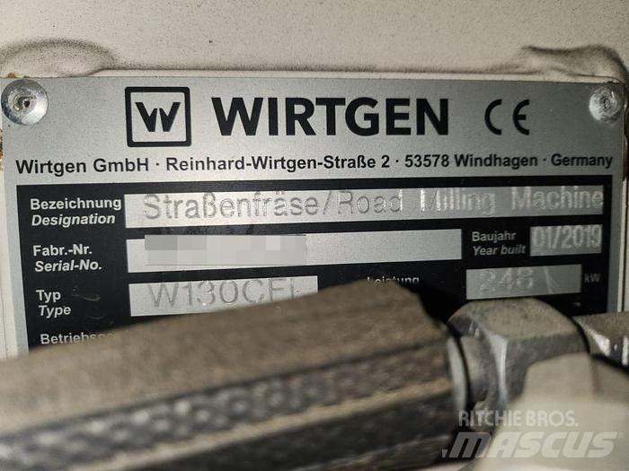 Wirtgen W130CFi Akmens/betona mašīnas