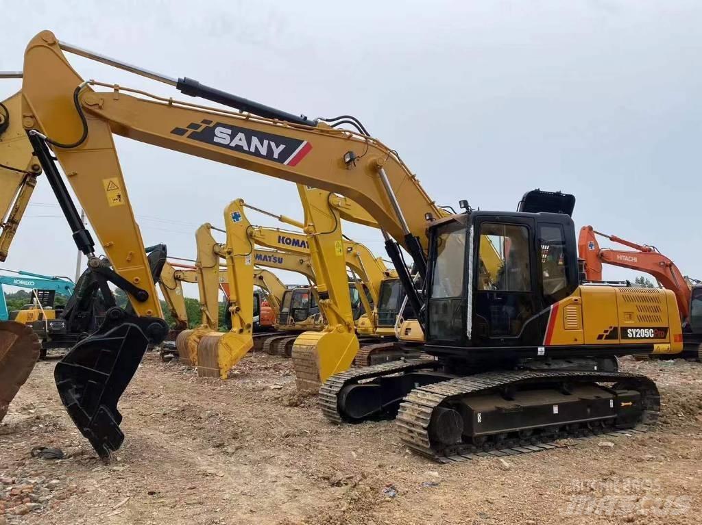 Sany SY205 Kāpurķēžu ekskavatori