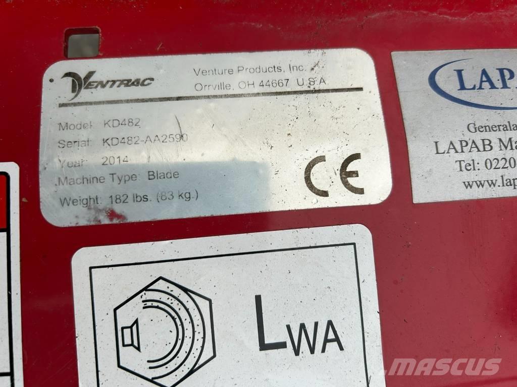 Ventrac KD482 Grāvju arkli