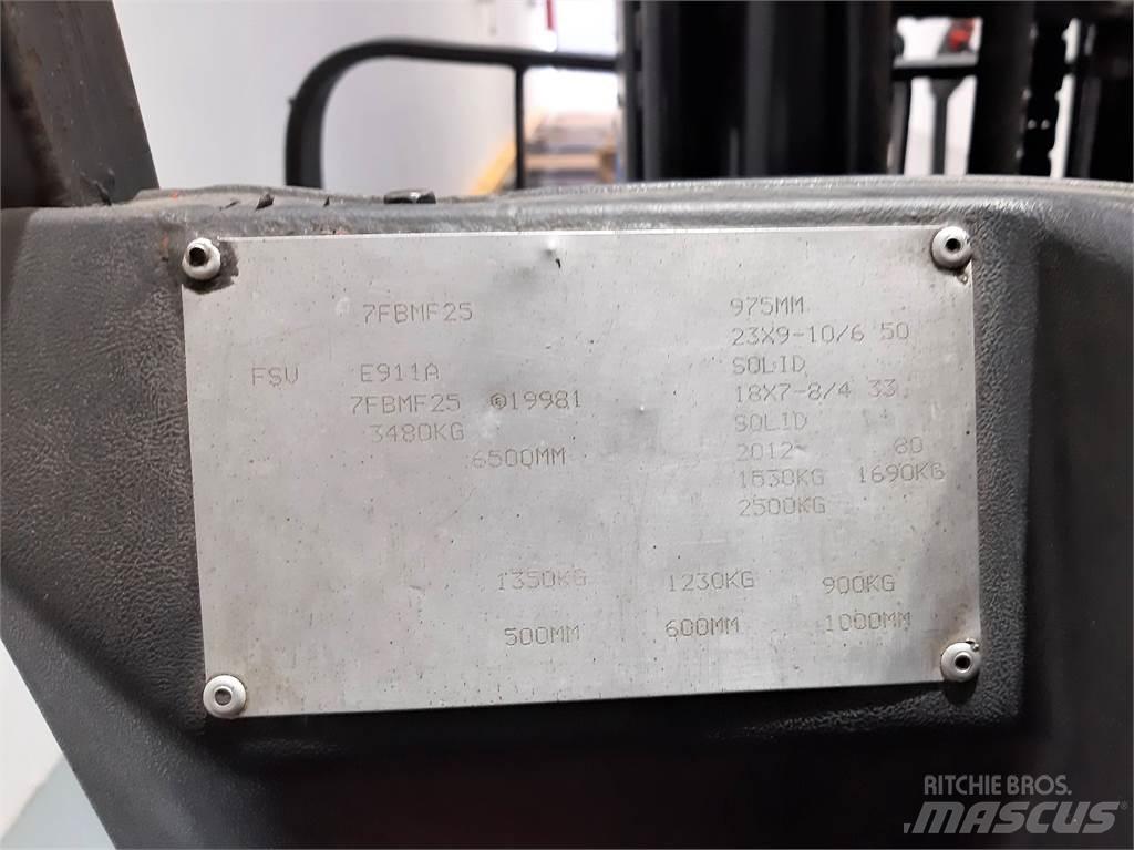 Toyota 7FBMF25 Elektriskie iekrāvēji