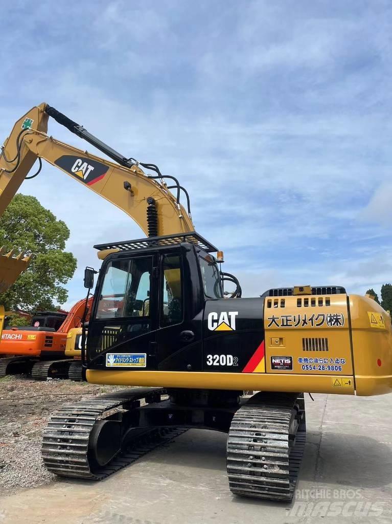 CAT 320D2 Kāpurķēžu ekskavatori