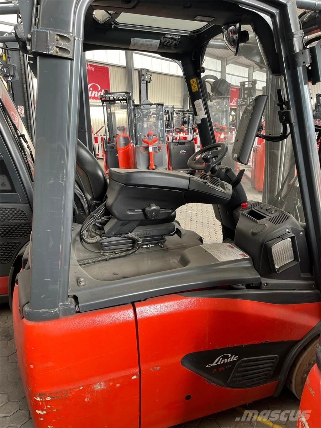 Linde E16C Elektriskie iekrāvēji