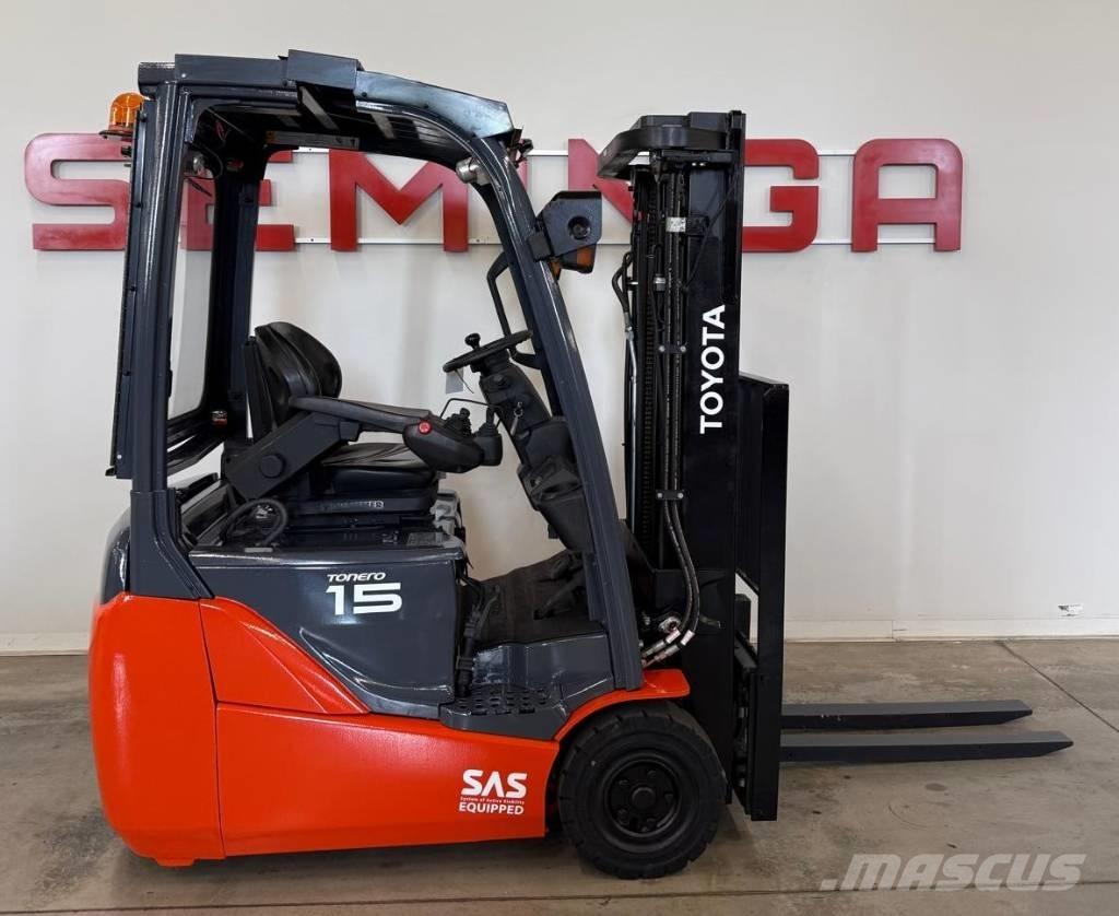 Toyota 10970 - 8FBE15T Elektriskie iekrāvēji