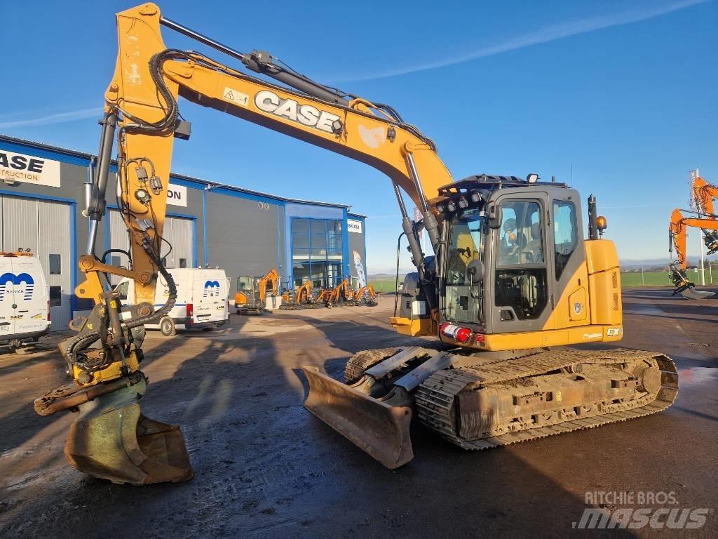 CASE CX 145 C Kāpurķēžu ekskavatori