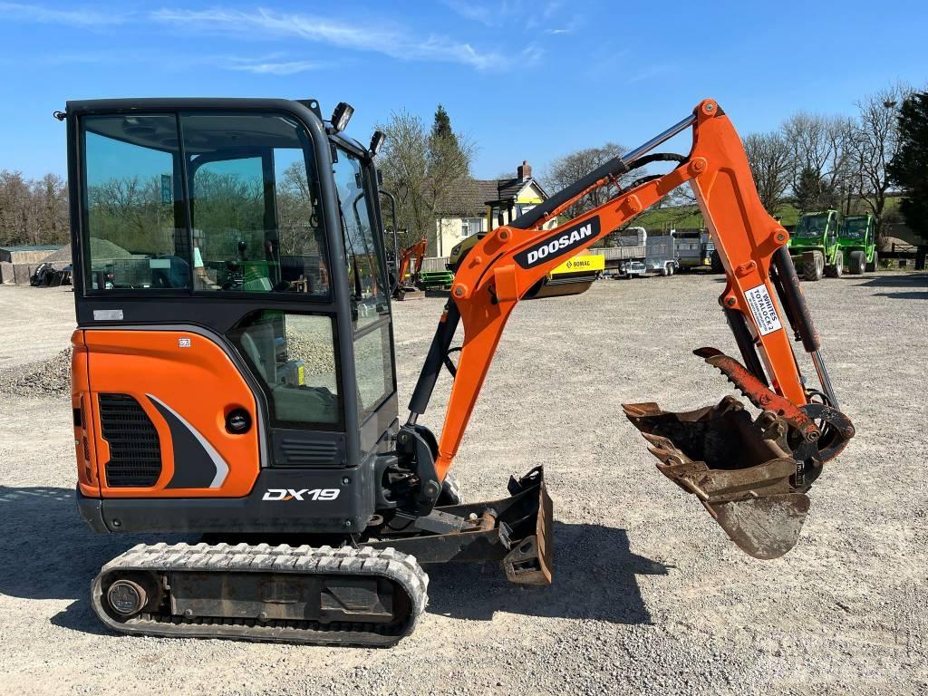 Doosan DX 19 Mini ekskavatori < 7 t