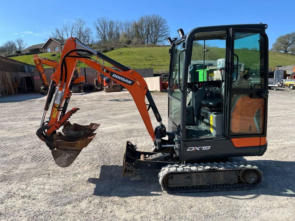 Doosan DX 19 Mini ekskavatori < 7 t