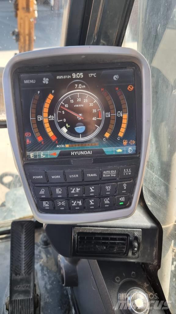Hyundai HW 140 Ekskavatori uz riteņiem