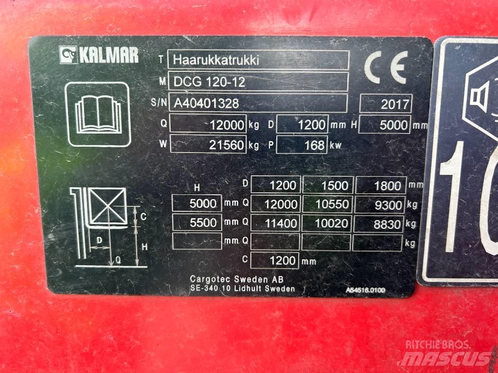 Kalmar DCG120-12 Tehnika ar dīzeļa dzinēju