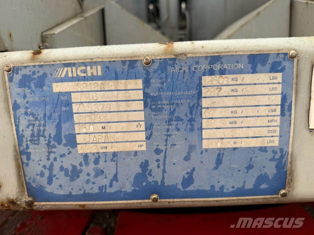 Aichi SR 18 A Teleskopiskie pacēlāji