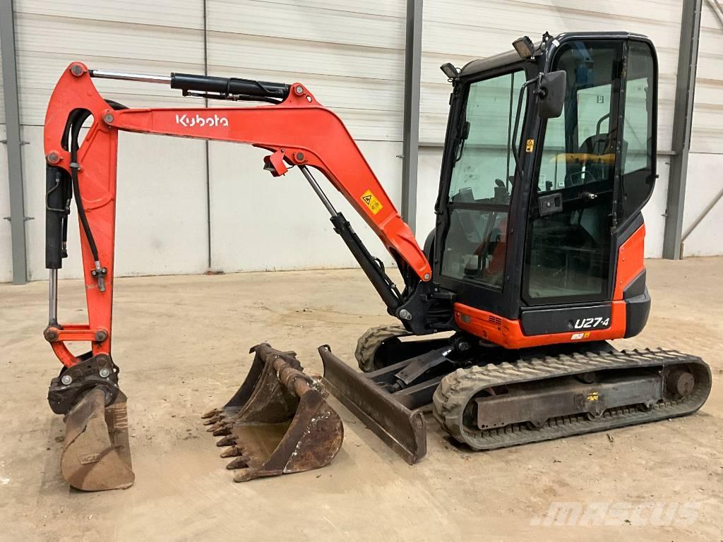 Kubota U 27-4 Mini ekskavatori < 7 t