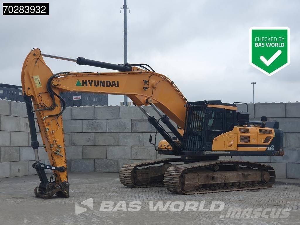 Hyundai HX380 L Kāpurķēžu ekskavatori