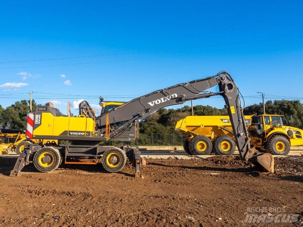 Volvo EW 240 E MH Ekskavatori uz riteņiem