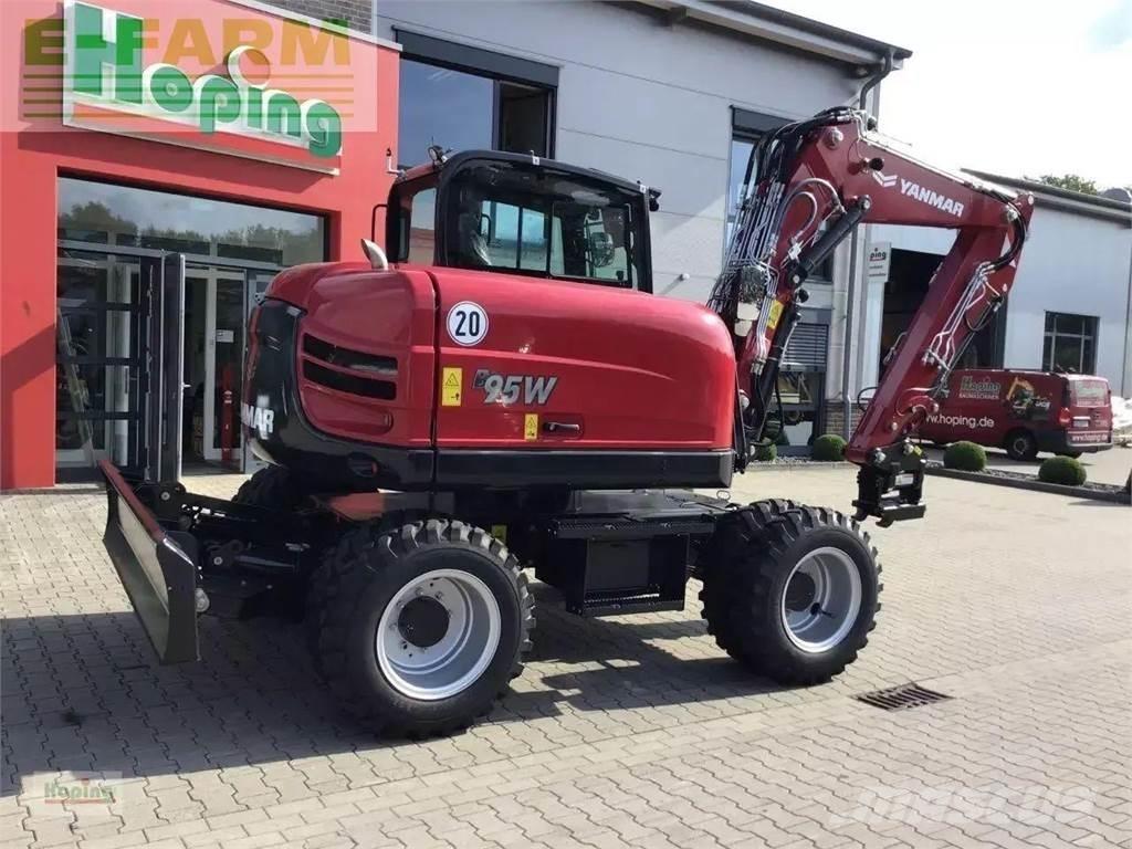 Yanmar b95w/5 Ekskavatori uz riteņiem
