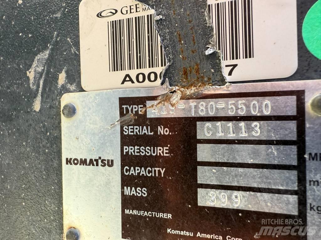 Komatsu WA320 QC Ātrie savienotāji