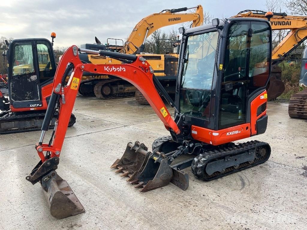 Kubota KX 018-4 Mini ekskavatori < 7 t