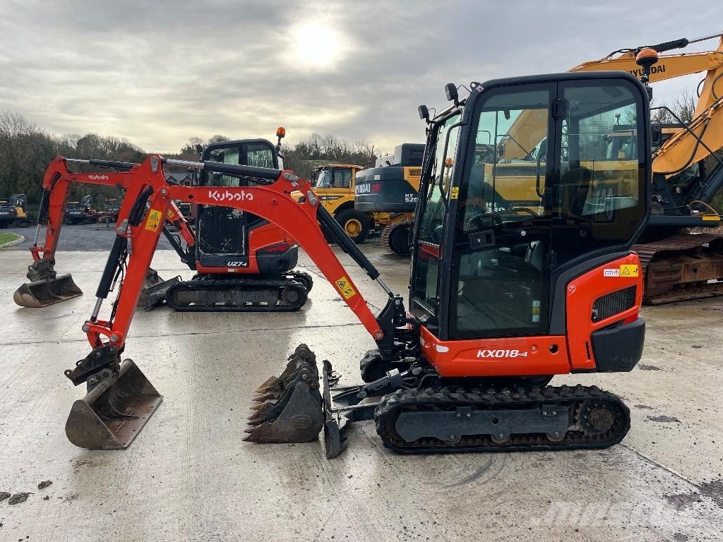 Kubota KX 018-4 Mini ekskavatori < 7 t