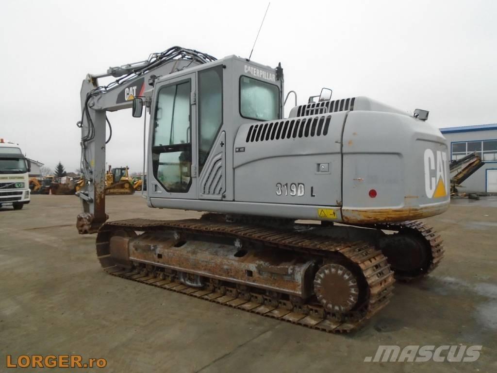 CAT 319 D Kāpurķēžu ekskavatori