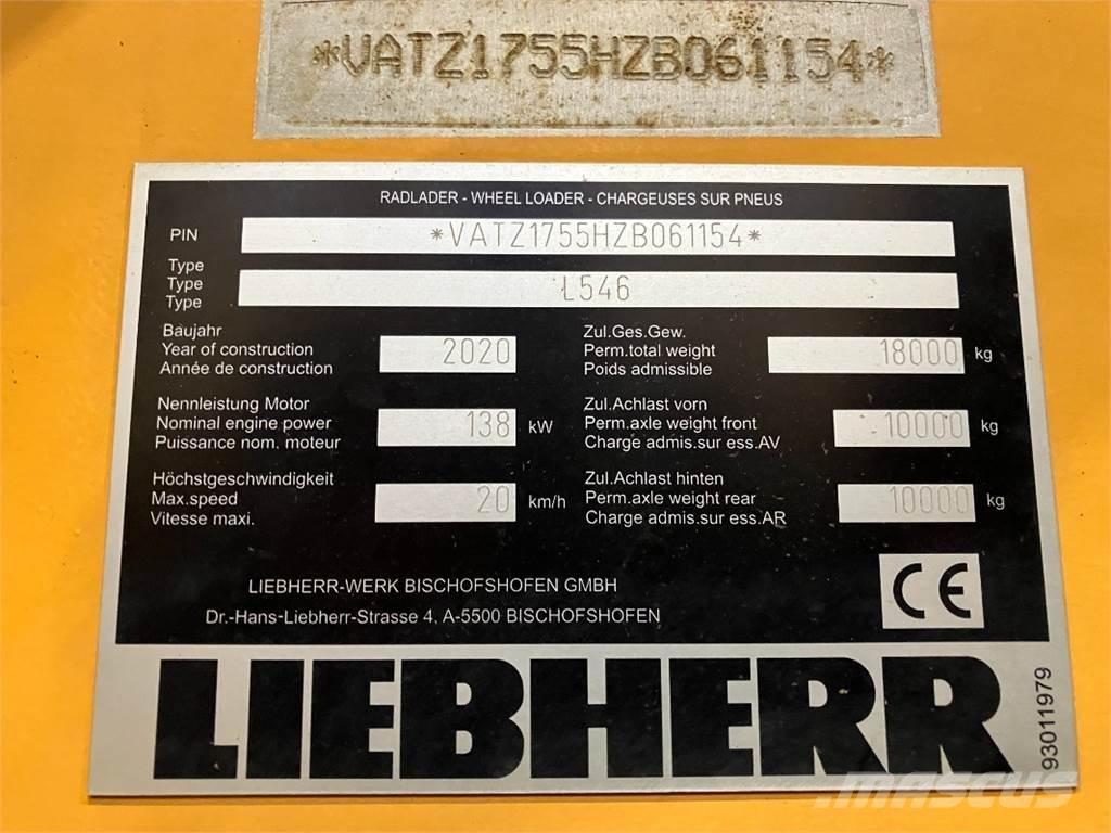 Liebherr L546 Iekrāvēji uz riteņiem