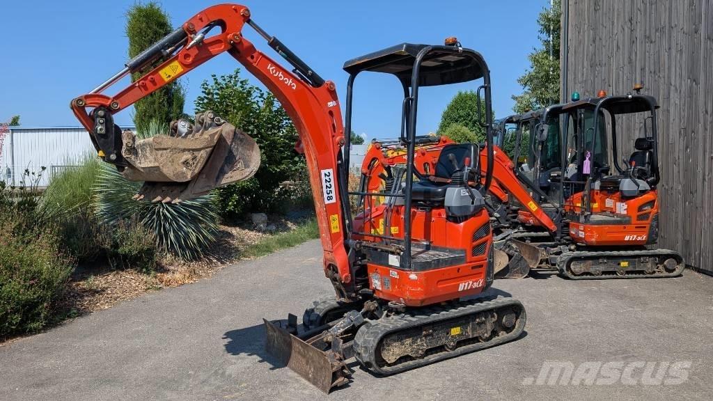 Kubota U 17-3 Mini ekskavatori < 7 t