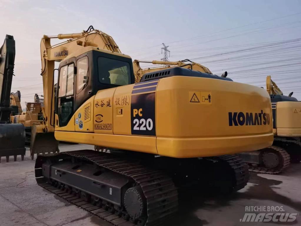 Komatsu PC 220-7 Kāpurķēžu ekskavatori