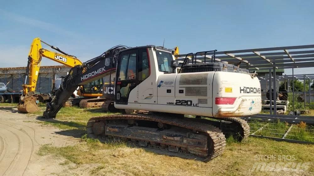 Hidromek HMK 220LC Kāpurķēžu ekskavatori