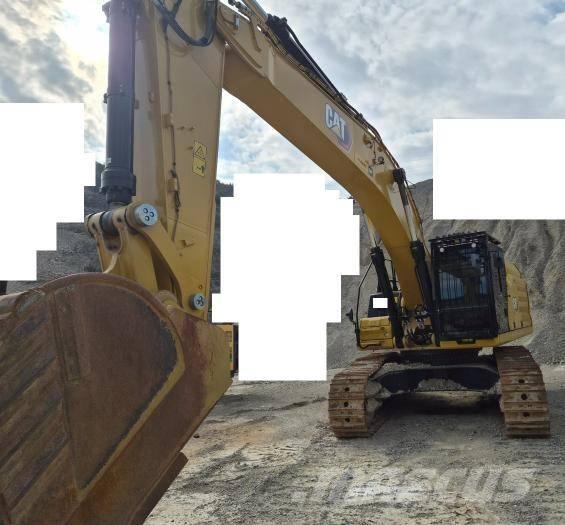 CAT 349 Kāpurķēžu ekskavatori