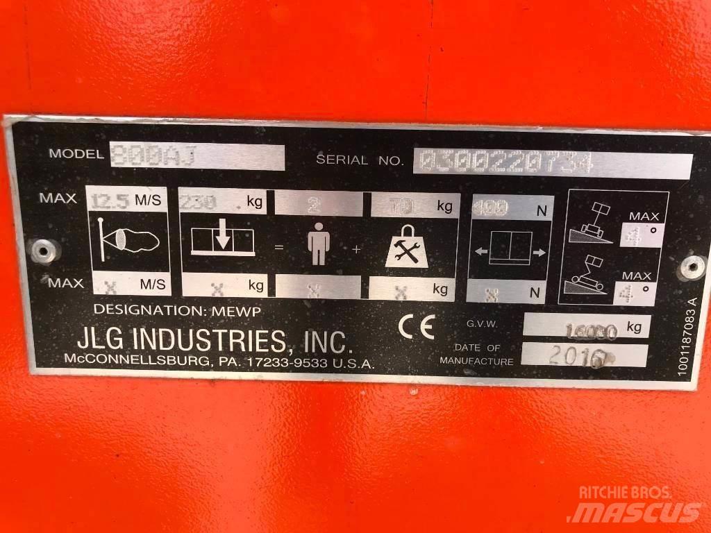 JLG 800 AJ Strēles pacēlāji