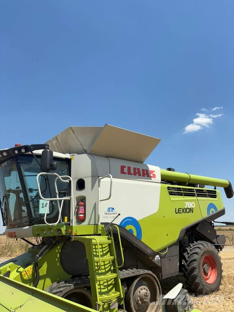 CLAAS Lexion 780 TT Ražas novākšanas kombaini