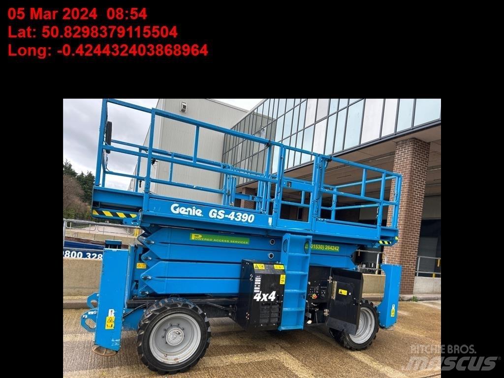 Genie GS 4390 Šķerveida pacēlāji